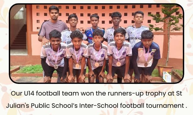 St Julian's Public School’s Inter-School football tournament