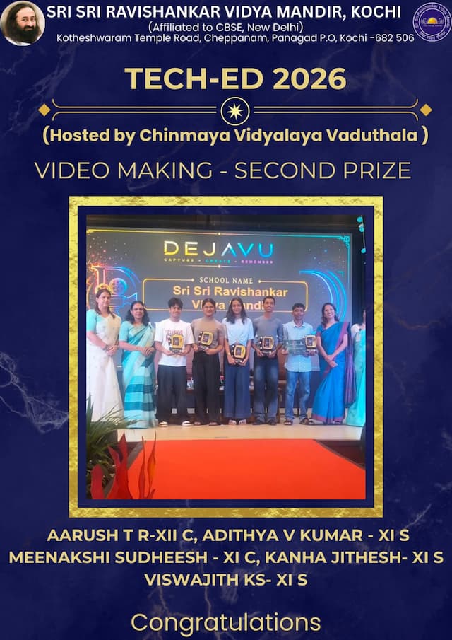 TECH-ED SECOND PRIZE