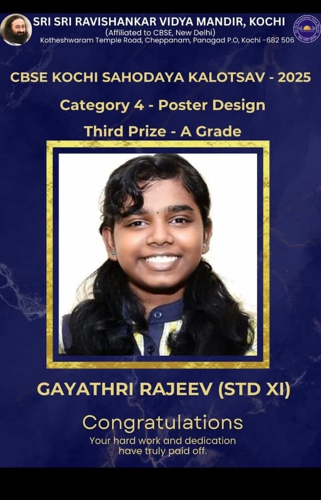 CBSE KOCHI SAHODAYA KALOTSAV 2025